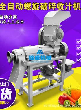 全自动青果打浆机 型仙果榨汁机 大蜜ICF产小量玉龙果去龙核榨汁