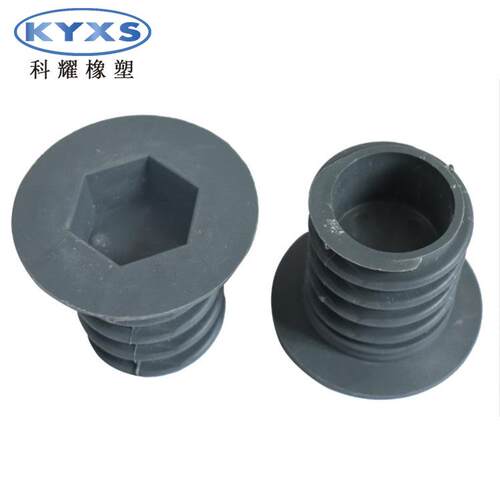 厂盾家供应 构管片 圆柱塑料浆螺旋堵头注管堵头内六注角浆FWZ管