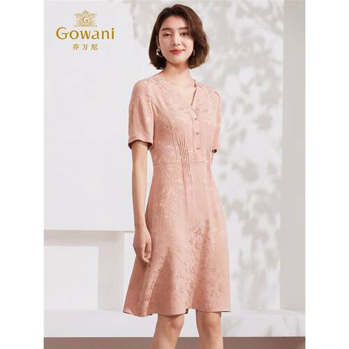 乔万尼夏季新品100真丝连