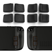 PlayVital派唯酱适用于steamdeck掌机背键保护贴手感点阵按键防滑