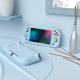 PlayVital派唯酱适用于任天堂Switch保护壳简约纯色天际蓝全包