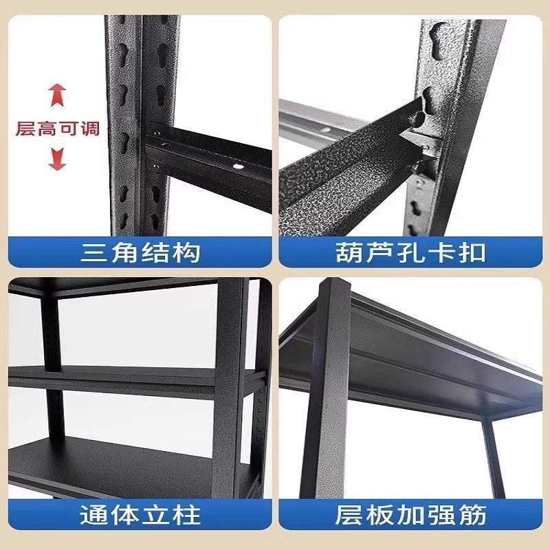 家用货架置物架多层落地阳台收纳架仓储货架阁楼展示架仓库铁架子