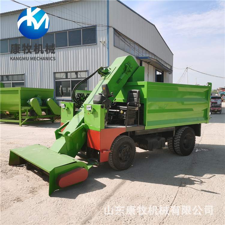 农用机动三轮清粪车 灵活方便小型清粪车 养牛场牛粪清扫车