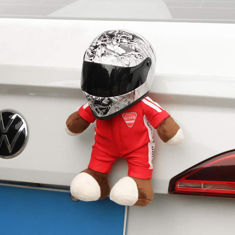 汽车后备箱摆件车外车尾屁股挂件2025款用品玩偶固定卡扣