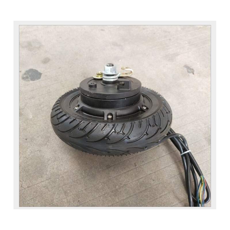 8寸轮毂电机滑板车电机代步车电机组装车电机配件24V36v48V350W