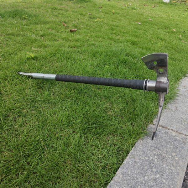 挖砍撬三用连杆锻打户外多功能斧镐老式手工加厚家用钓鱼可折叠,五金/工具,电焊丝,淘宝优惠券,粉丝福利购,淘宝优惠卷