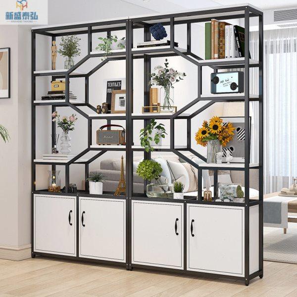 玄关书架屏风隔断柜置物架铁艺公室工业风客厅储物柜展示柜进门,商业/办公家具,护理屏风,淘宝优惠券,粉丝福利购,淘宝优惠卷