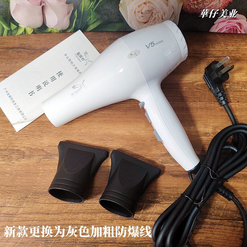 发廊豹V5大功率吹风机理发店发廊专用速干护发家用美发吹筒电吹风