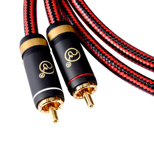 张扬/ZY Cable单晶铜3.5双RCA莲花XLR平衡信号线高级版圆声带行货