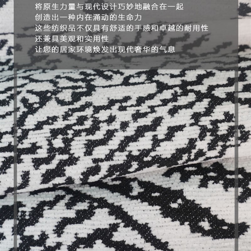 清心怡中世纪法式覆古绿黑沙发枕套现代可及奢华虎纹名家坐垫定制