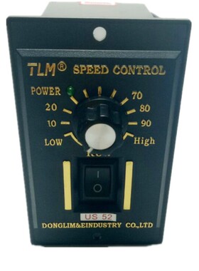 samgold220V交流减速电机调速器US-526W-250正反转调速控制器开关