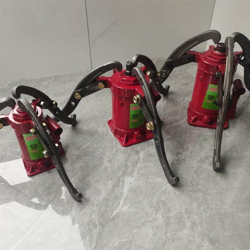 多功能液压拔轮器平立着倒着均可以液压千斤顶液压拉马新款改装