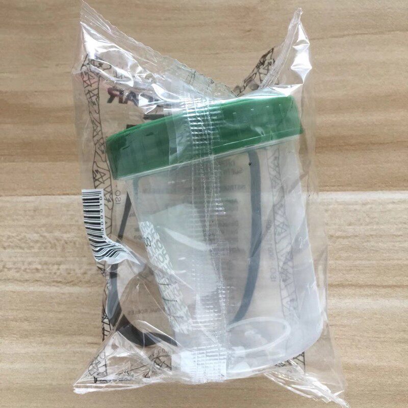 整箱特价120ml无菌采样杯100ml取样瓶带刻度尿杯塑料标本瓶样品杯
