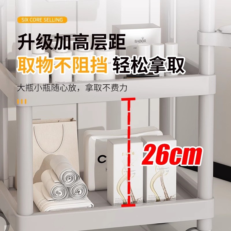 美容车美容院专用手推工具车火罐车小气泡小推车置物架子医疗推车图片