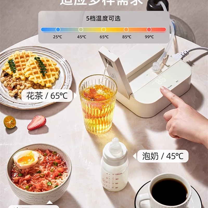 即热便携式折叠烧水壶家用旅行2025新款饮水机小型矿泉水加热器