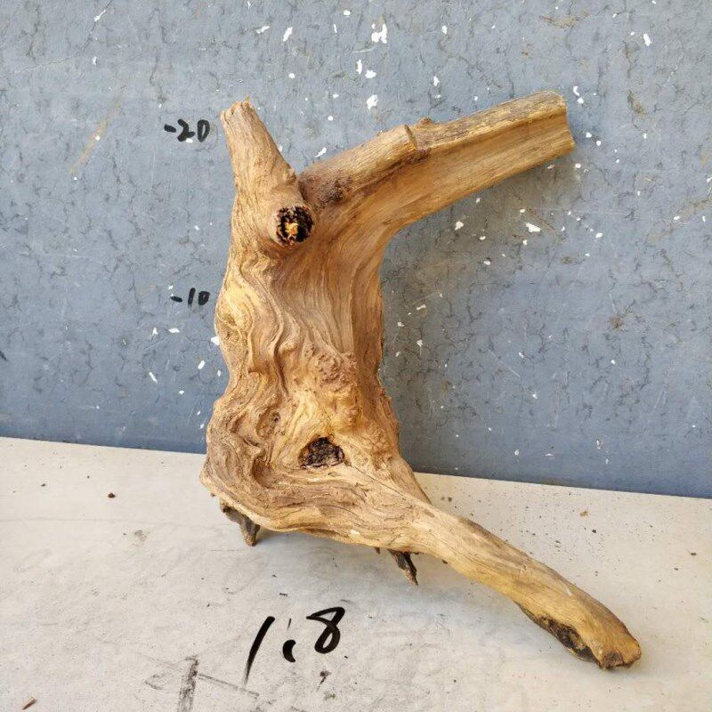 山西太行陈化崖柏毛料树根雕刻把件摆件工艺品珠子手串(陈化料)