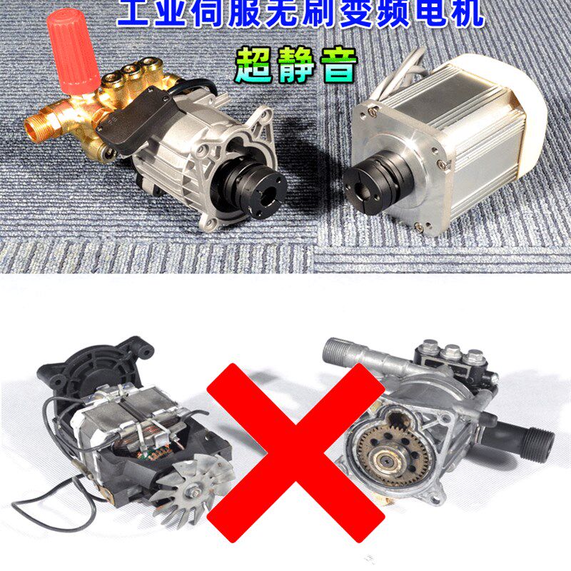 超静音无刷变频0-150公斤高压家电管道清洗机便携蒸汽热水吸火碱
