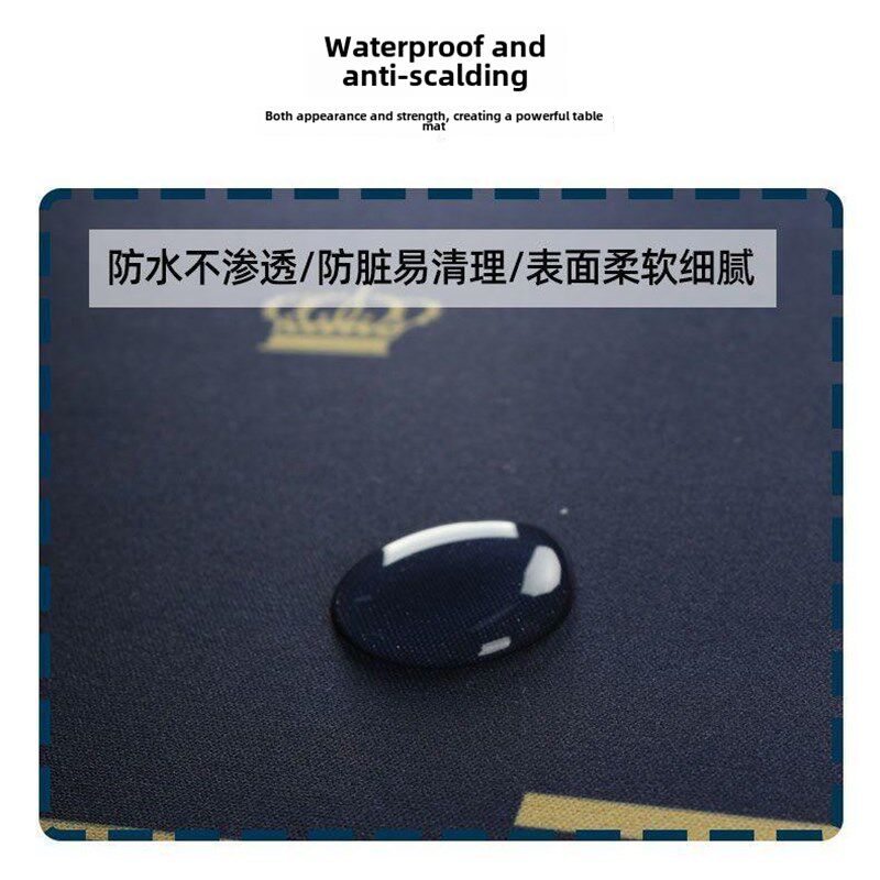 防水绒掼蛋专用桌布夺掼王不滑牌加绒专业扑克比赛掼蛋桌垫定制