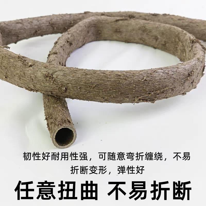 彷真树藤穿线管绕树空心阻燃软管装饰抗寒藤蔓遮盖电线电缆护套管