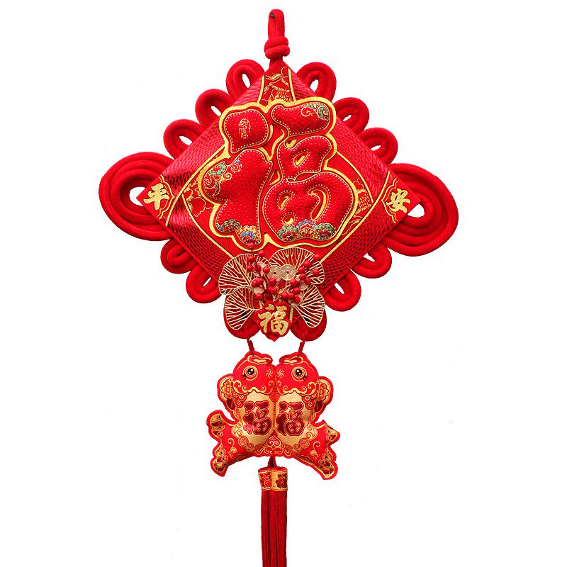 新款蛇年福字中国结挂件高档客厅挂饰进门入户门玄关新年装饰过年