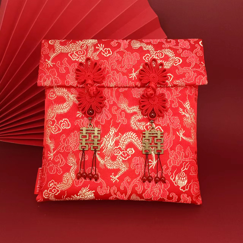 红包结婚超大八万十万彩礼包万元个性婚礼礼金袋新婚钱袋子利是封