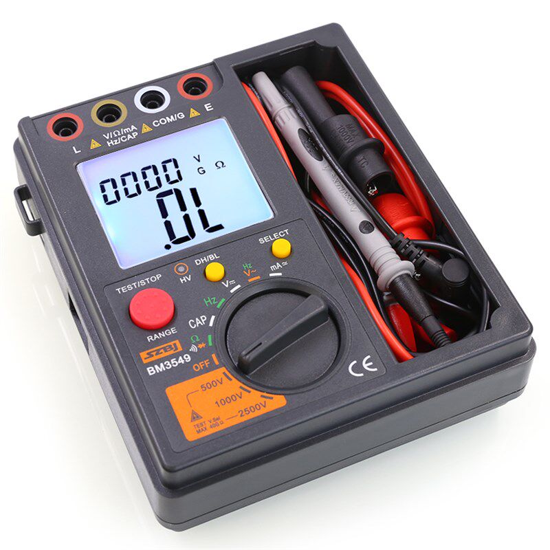 滨江BM3549数字绝缘电阻测试仪万用表500V/1000V/2500V兆欧表摇表图片