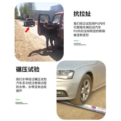 消防水带喷灌水管软管农用浇地灌溉水泵抽水123468寸高压加厚帆布