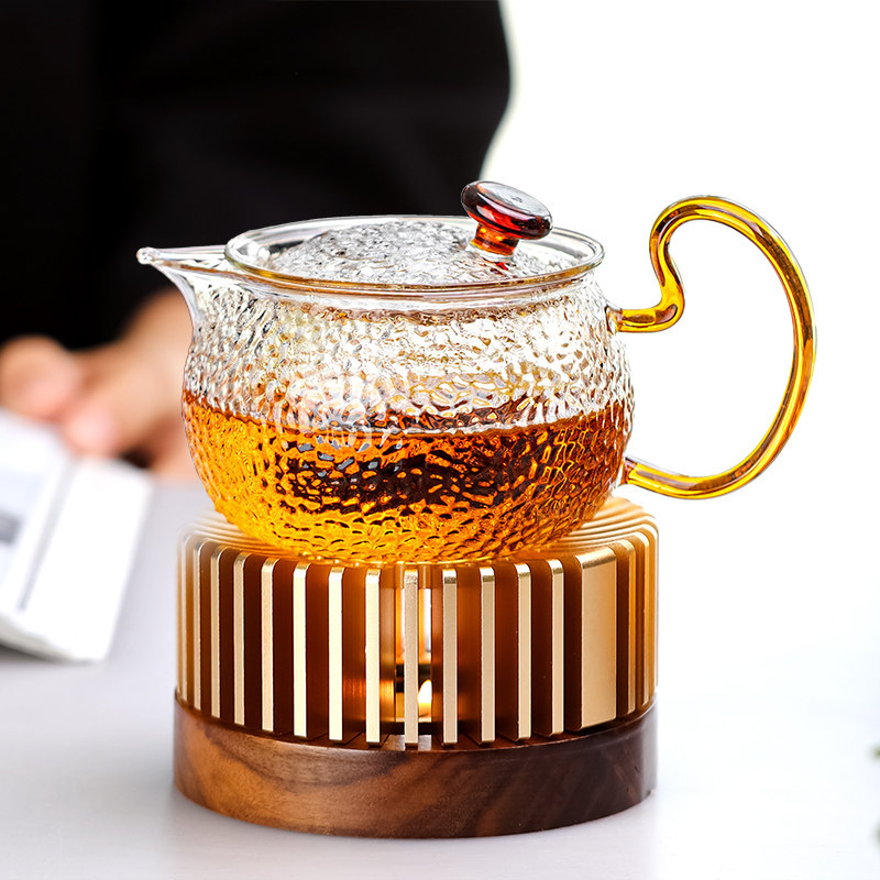 温茶器蜡烛温茶炉玻璃茶壶茶水加热底座暖茶炉烤茶器桌面咖啡保温