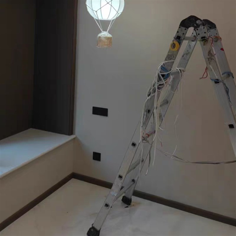 儿童少儿房吊灯简约创意男孩女孩公主房间卧室床头装饰热气球吊灯