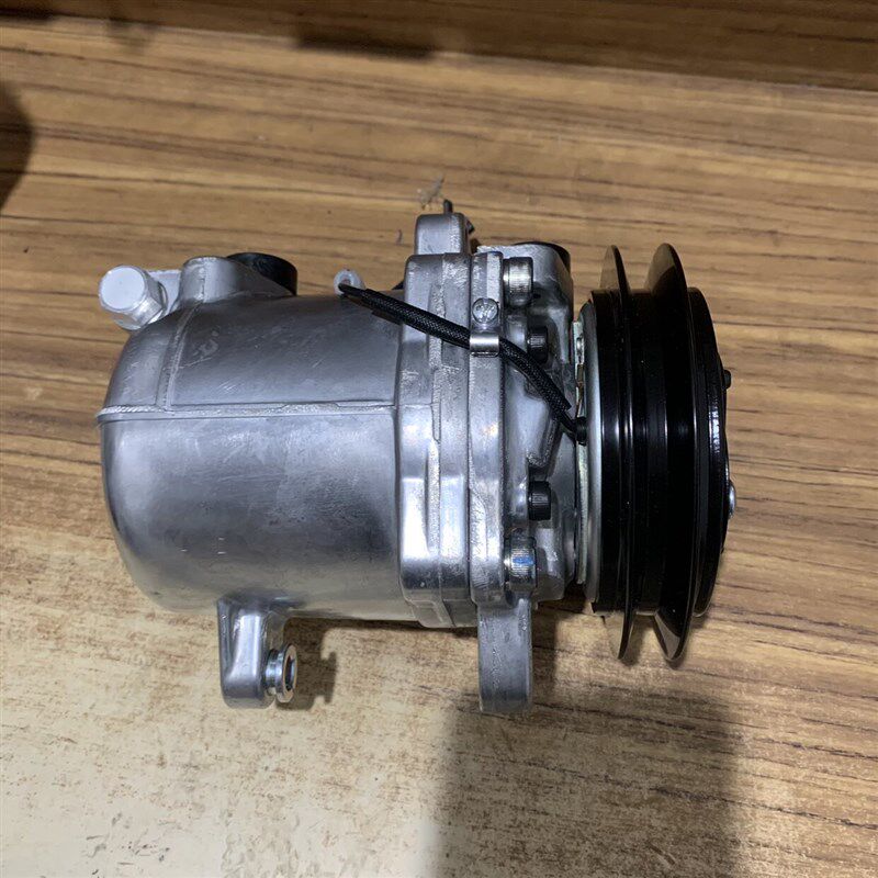 农用车空调压缩机 收割机 拖拉机三轮四轮空调压缩机冷气泵12v24v