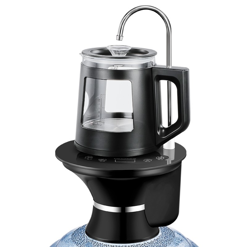 自带烧水加热桶装水抽水器电动矿泉水桶自动上水器吸水器电热水壶
