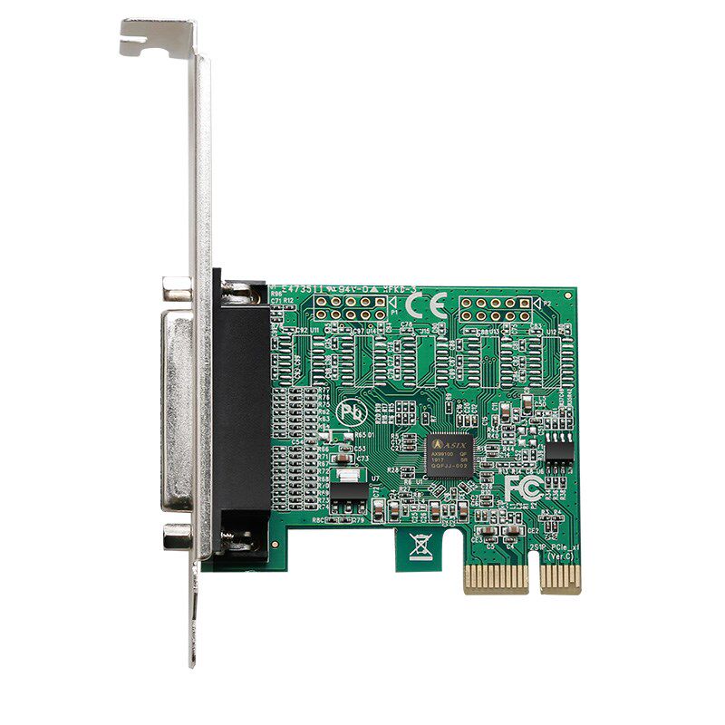 新款PCIe并口卡pci-e转并口卡25针打印机接口转接卡LPT扩展卡9900