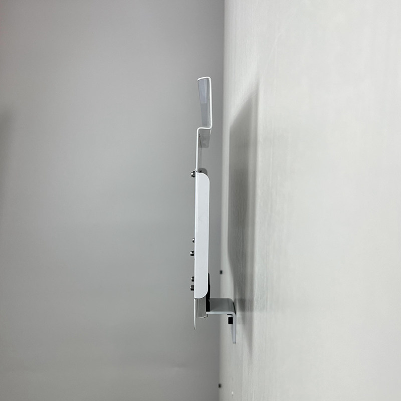 壁挂电脑键盘滑鼠支架托盘工业机床机柜设备型材专用折叠键盘托架