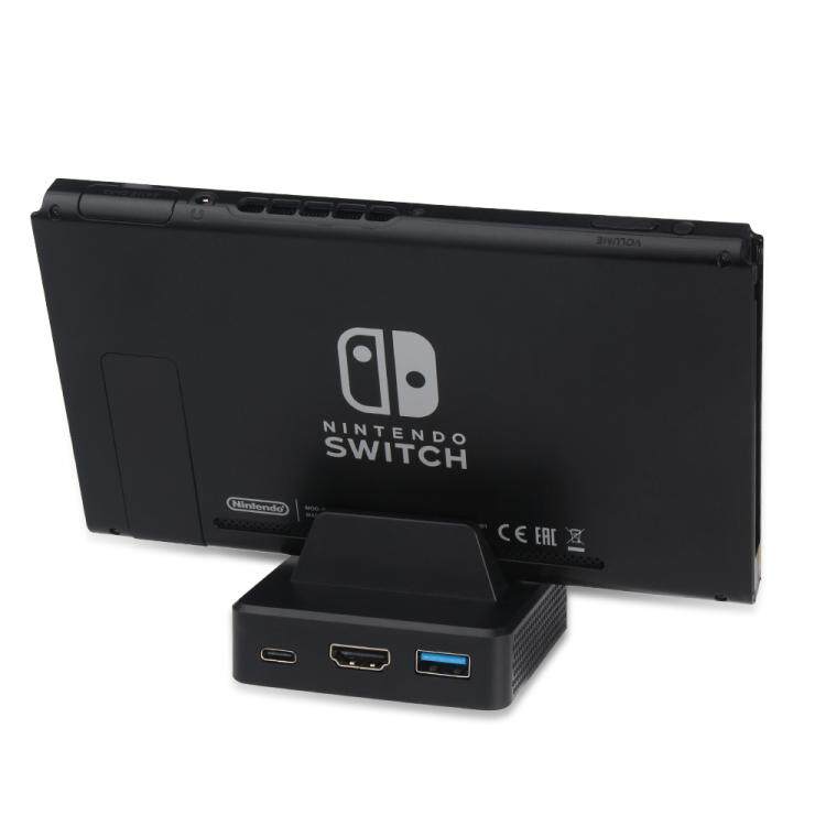DOBE原装 Switch底座便携 HDMI视频转换器 迷你 NS连电视 充电