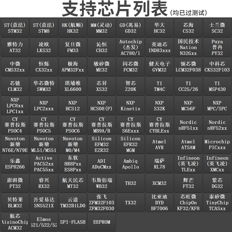 一拖多离线编程器 一拖四 一拖六 一拖八 芯片下载器脱机烧录器