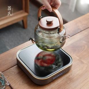 耐高温玻璃煮茶器全自动电陶炉蒸茶壶大容量煮茶炉泡茶专用 器氏