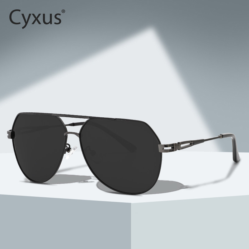 cyxus飞行员墨镜男款开车驾驶专用偏光太阳镜防紫外线级护目镜