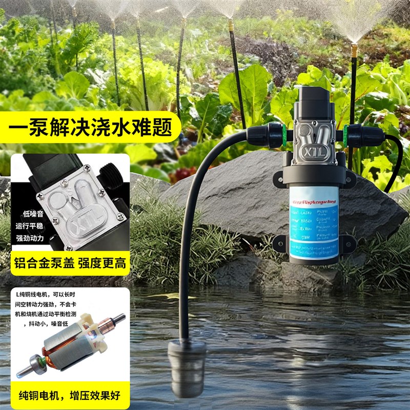 智能自动浇水控制器养花园种菜地喷洒头懒人庭院植物浇花滴灌系统