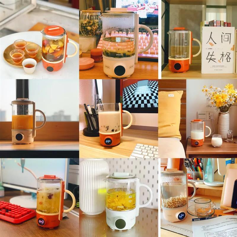 洋葱养生壶办公室小型mini煮茶器家用多功能煮花茶壶迷你养生壶