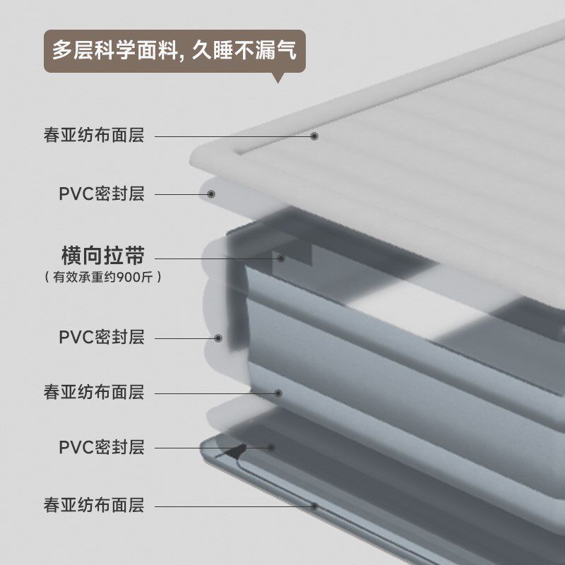山约新款铁布衫全自动充气床垫打地铺家用野营户外露营帐篷气垫床