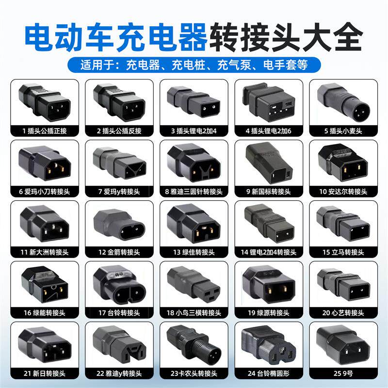 适用新大洲电动车电瓶充电器48V12AH60V20AH72V32A防水款4222快充
