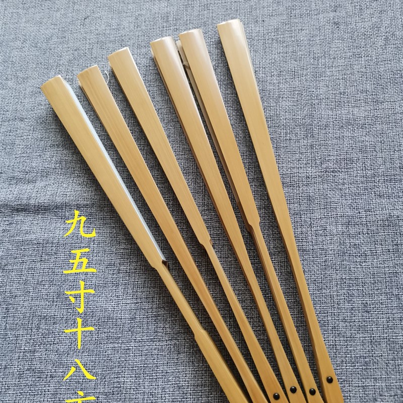 文玩扇95寸手工水墨玉竹镜面苏工空白复古折扇司玉扇子玉竹扇骨