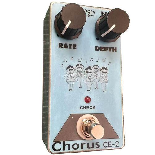 复刻BOSS经典CHORUS合唱CE-2单块效果器11手工制作套件成品