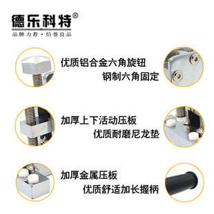 德乐科特玻璃钳子瓷砖开界钳玻璃裂片器重型掰开钳大力开界器瓷砖