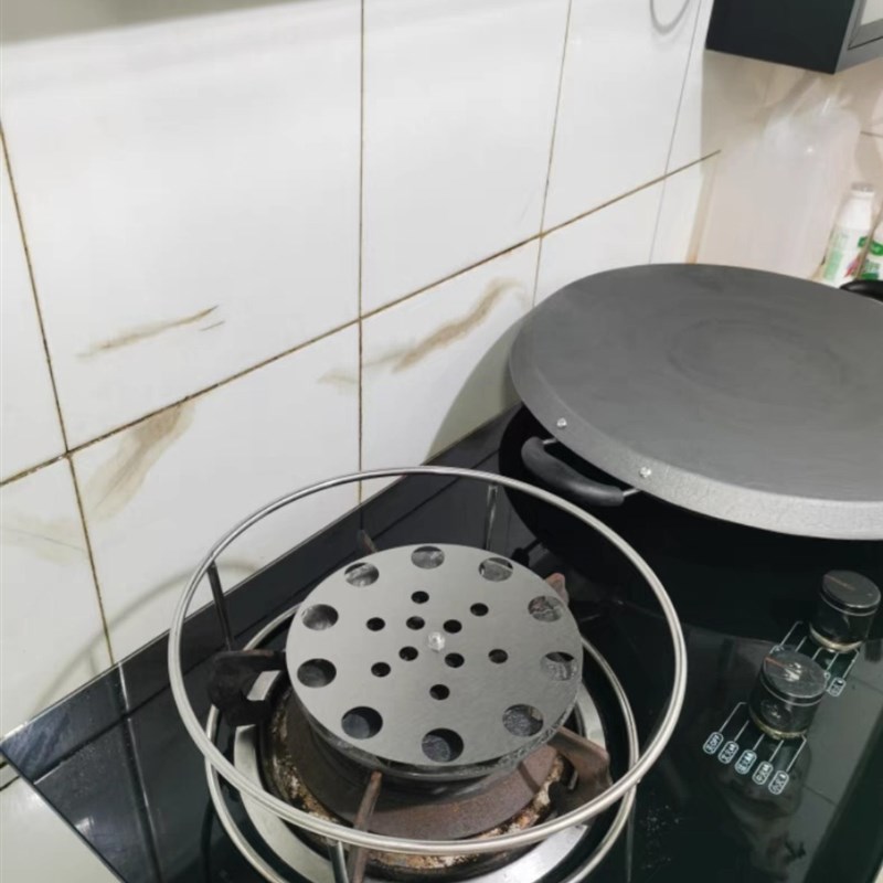 老式铸铁鏊子山东杂粮煎饼烙单饼烙馍鸡蛋饼瓦斯炉商用家用