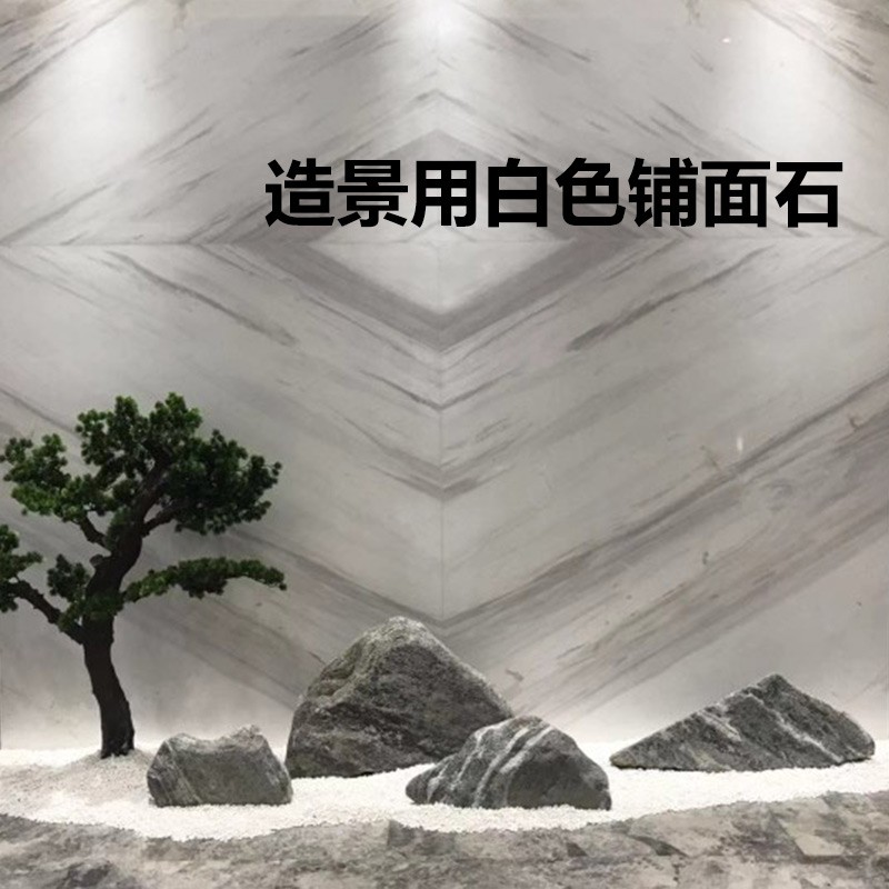 铺面石白色小石子庭院鹅卵石花盆装饰多肉铺面白石头雨花石铺路石