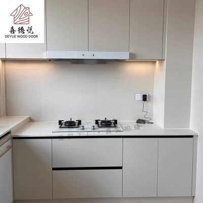 南京厨房橱柜灶台柜生产厂家石英石台面厨房装饰可上门测量