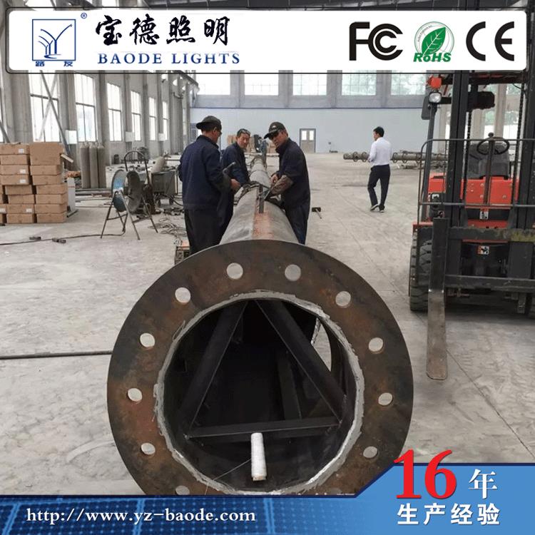 电力圆管塔加工电力钢管塔价格电力角钢塔安装电力爬梯塔款式