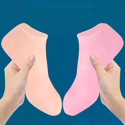 硅胶防护保湿袜足套防裂软化老茧