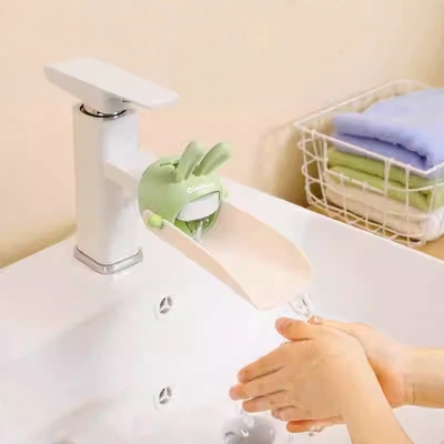 水龙头延伸器硅胶加长防溅神器